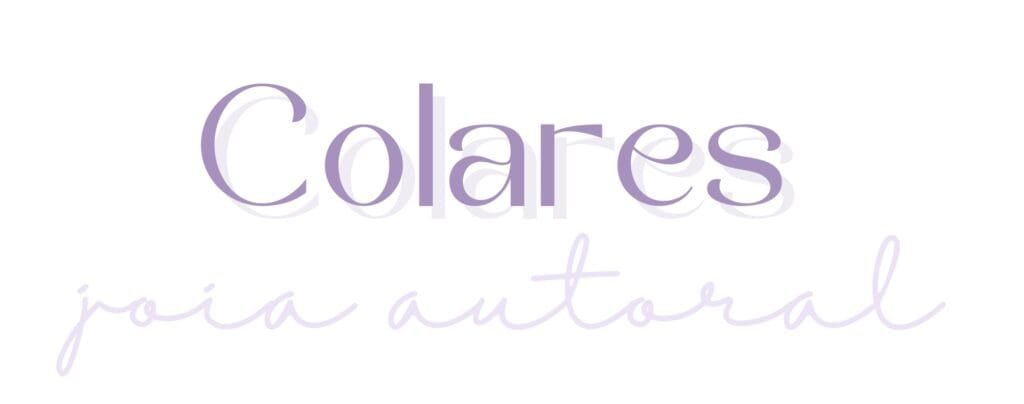 Colares joia autoral prata 950